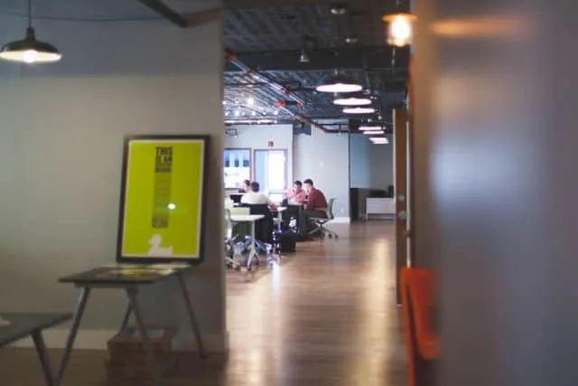 Founder and client working together